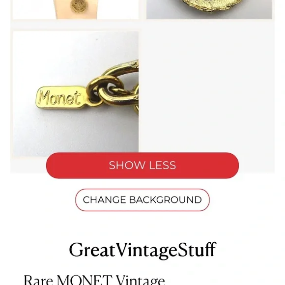 Vintage Gold-Plated Smiley Face Pendant Necklace- 24”- 60s/70s - Picture 6 of 8